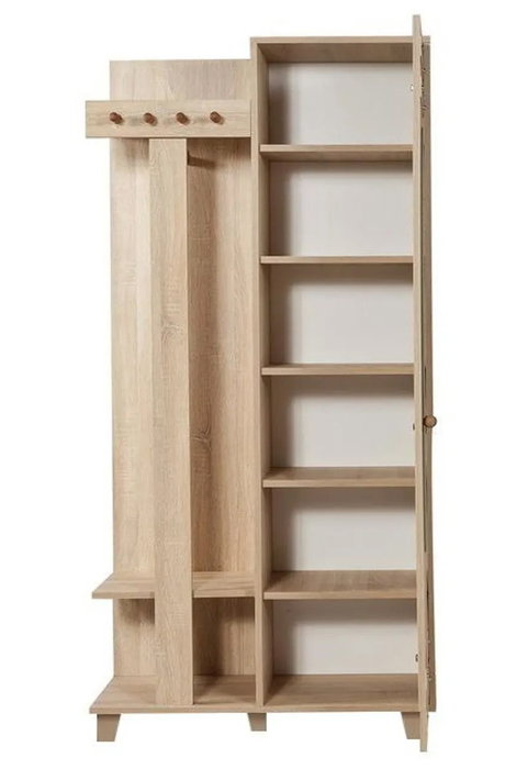 Hanah Home Perchero 90 - 727 Roble Sonoma 90x192 cm